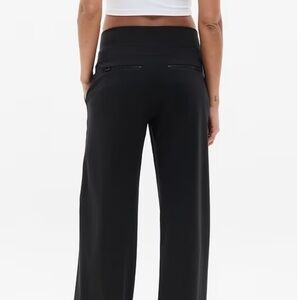 Athleta Black Wide-Leg Pants